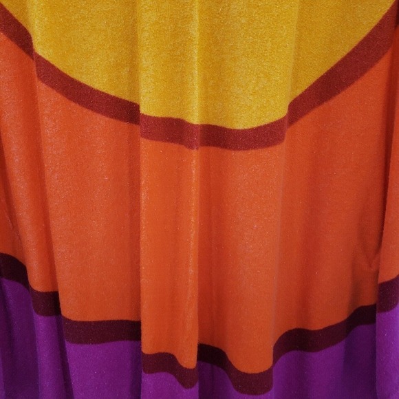 Marimekko Striped Terry Cloth Swim Cover Up Shawl Womens Small Medium Colorful - Picture 9 of 13